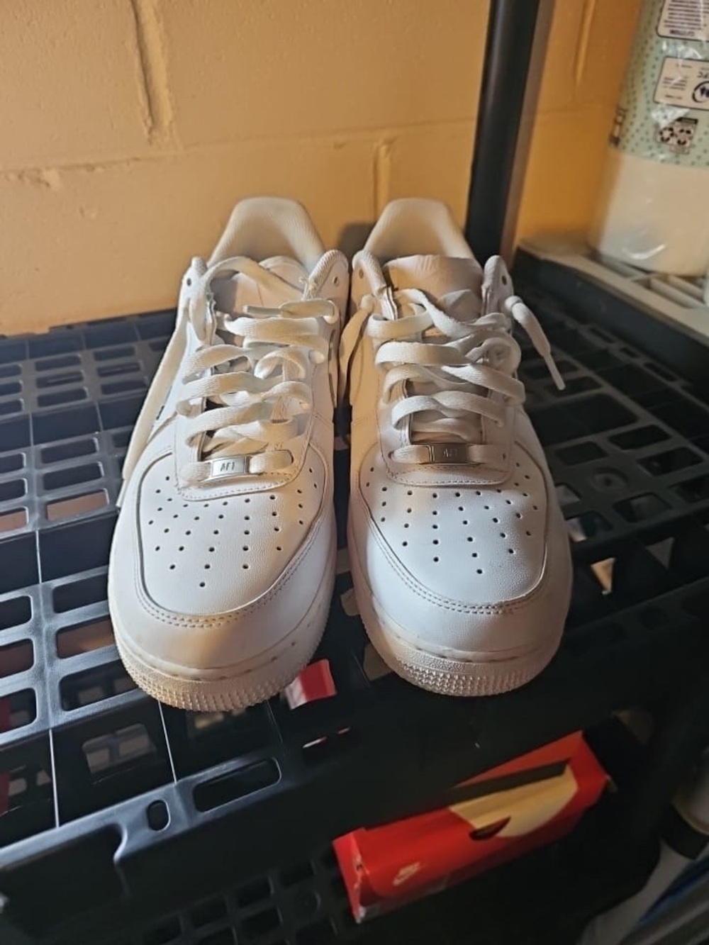 Nike White Low-Top Sneakers